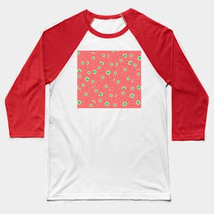 Salmon flowers Baseball T-Shirt